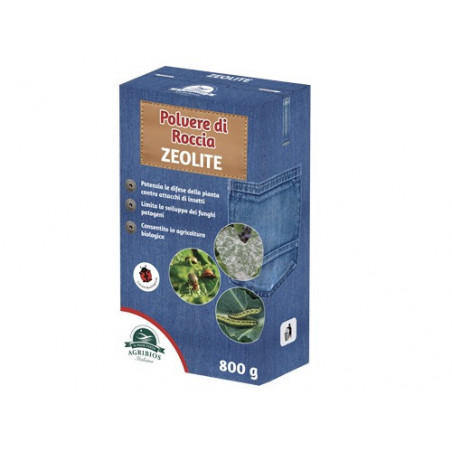 Insetticida Zeolite 800g – Agribios – Protezione naturale per piante – 75031