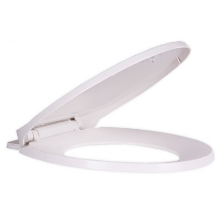 Sedile WC in polipropilene 18" Fly – Brixo – Bianco – Leggerezza e praticità