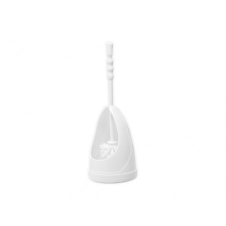 Scopino WC completo in polipropilene – Ø14xH38 cm – Igiene e praticità per il bagno