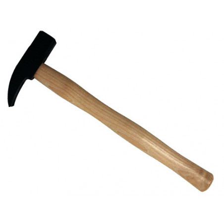 Martello a granchio 300 g – Testa in acciaio forgiato – Manico in legno