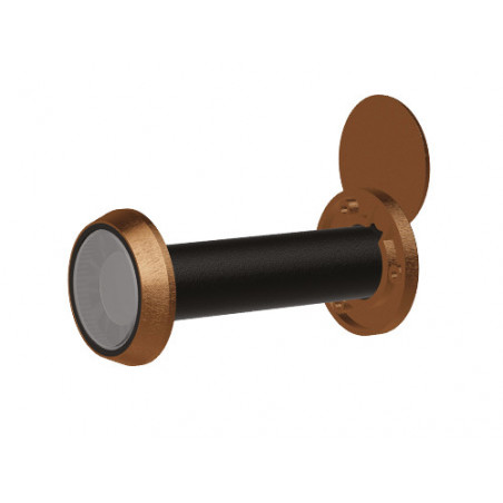 Spioncino ottico Securemme 40–70 mm Ø16 – Vista grandangolare 200° – Finitura bronzo