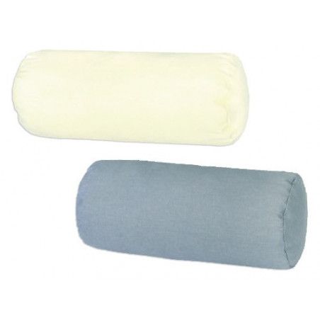 Cuscino Polochon ecrù Ø16x40 cm – Supporto cilindrico per divani e letti