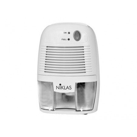 Deumidificatore Niklas Dry 500 – 250 ml/24h – Vaschetta 500 ml – Tecnologia Peltier