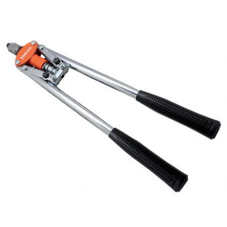 Rivettatrice Brixo professionale a 2 bracci – Alluminio e acciaio – Rivetti fino a Ø4,8 mm