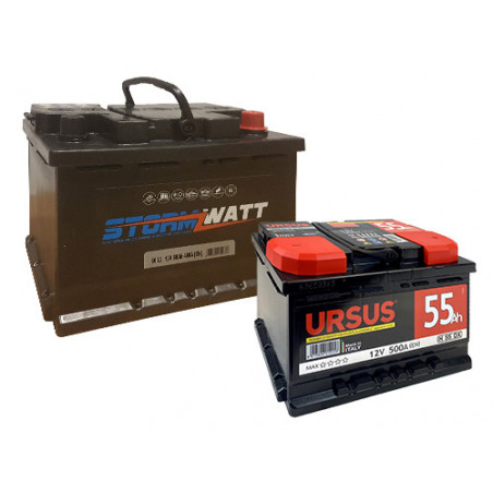 Batteria auto Stormwatt 70Ah – 12V – Spunto 580A – Prestazioni elevate e senza manutenzione