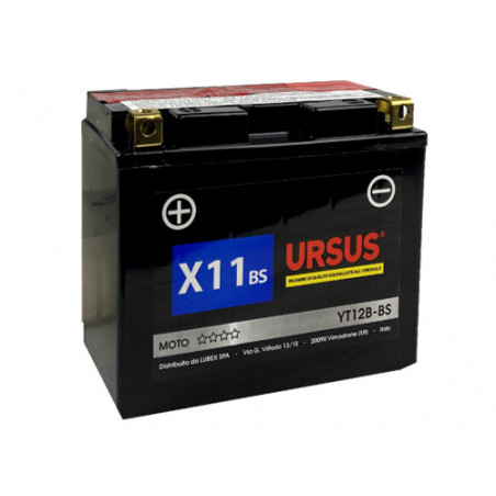 Batteria moto Ursus TX4L-BS 3Ah – 12V – Compatta e pronta all'uso