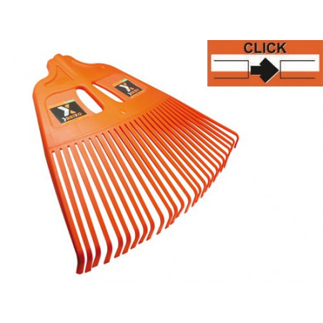 Scopa Brixo Ergo Click Magnum 60 cm – 27 denti – Attacco rapido Click Connect
