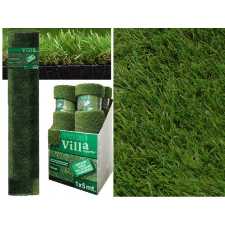 Tappeto erba sintetica Villa Superior 2x5 m – Alta densità – Ideale per giardini eleganti