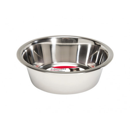 Ciotola Camon in acciaio inox 0,40 L – Ø11 cm – Per cani di piccola taglia – Igienica e resistente