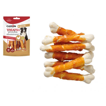 Snack Camon osso con pollo 80g – Delizia masticabile per cani