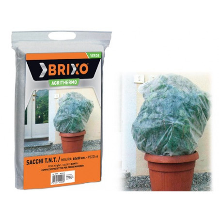 Sacchi Brixo Agrithermo TNT 150x360 cm (2 pz) – Copertura antigelo per piante di grandi dimensioni