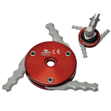 Disco Dominator 3 lame in tecnopolimero – Ø255 mm per decespugliatore con rotazione antioraria
