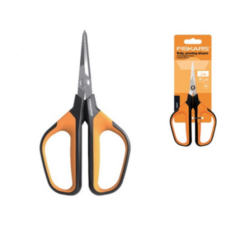 Forbici Fiskars Solid Snip SP15 – Micro-Tip per potatura di precisione