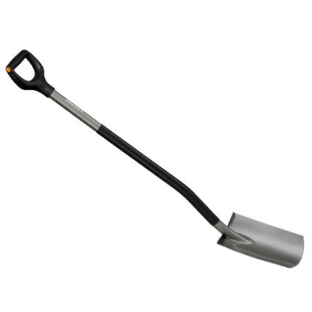 Vanga quadra Ergonomic 125 cm con bordo affilato per scavi precisi e manico ergonomico – Fiskars