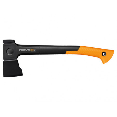 Ascia da taglio X18 44,5 cm con lama S e manico antiscivolo per sramatura e carpenteria – Fiskars