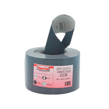 Carta abrasiva CCB rotolo 100 m grana 320 per levigatura ultra fine su vernici e superfici delicate – Imperial
