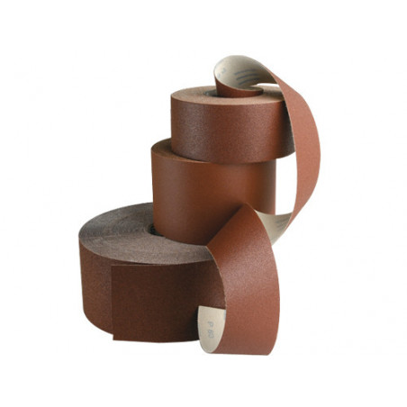 Carta resinata E28V rotolo 25 m grana 180 con velcro per levigatura universale su legno e metallo – Imperial