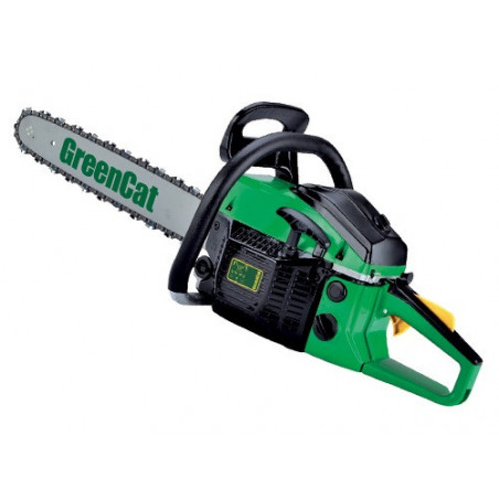 Motosega 45 cm – motore 45 cc – potenza 1,7 kW – per tagli intensivi – Greencat Motorbrrio GC45