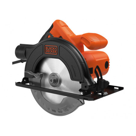 Sega circolare 165 mm 1200W – taglio 55 mm a 90° – guida laser – Black+Decker CS1200-QS