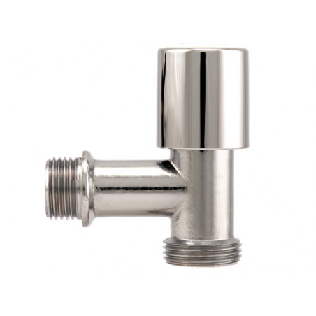 Rubinetto lavatrice a squadra 1/2" in ottone cromato – Art. 250 – uso impianti idraulici domestici – ITAP