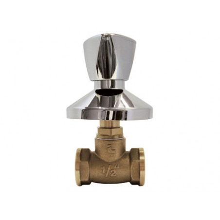 Rubinetto incasso Arno 1/2" in ottone stampato – Art. 345 – uso impianti idraulici domestici – ITAP