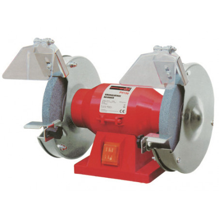 Smerigliatrice da banco 150W con mole da 150 mm per affilature e sgrossature precise