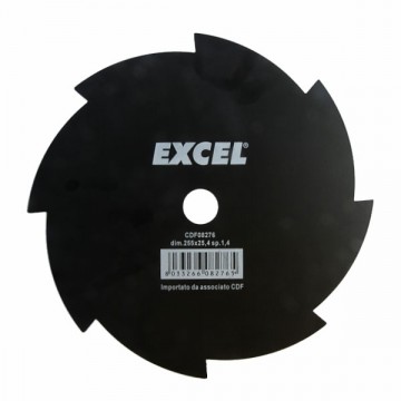 Disque en acier 8 dents mm 255 Excel 08276