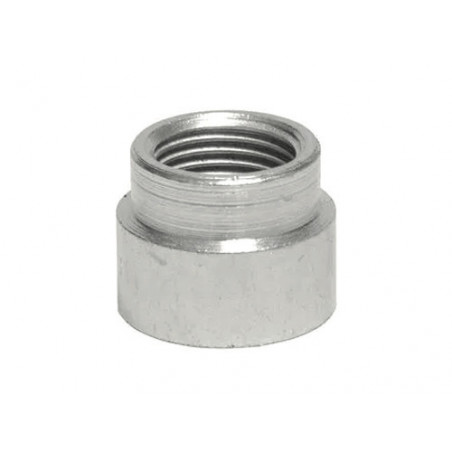 Manicotto acciaio trafilato A.240 3/8"-1/2" zincato per raccordi idraulici