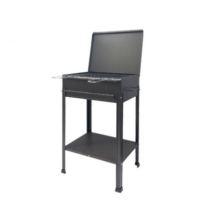 Barbecue a carbone Fiesta 60 – Griglia 57,5x37 cm – Coperchio con termometro – El Gaucho