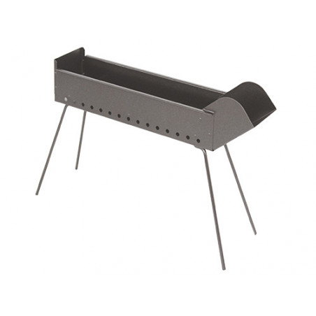 Barbecue a carbone Arrosticini ECO 60 – Griglia 60 cm – Struttura in acciaio – El Gaucho