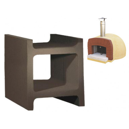 Supporto in cemento per forno Fragrante – Base L74xP101xH92 cm – Peso 200 kg – Beton BBQ