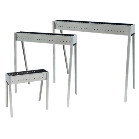 Spiedo Grill Milano 50 – Acciaio inox AISI 430 – 50x11x49 cm – Lisa