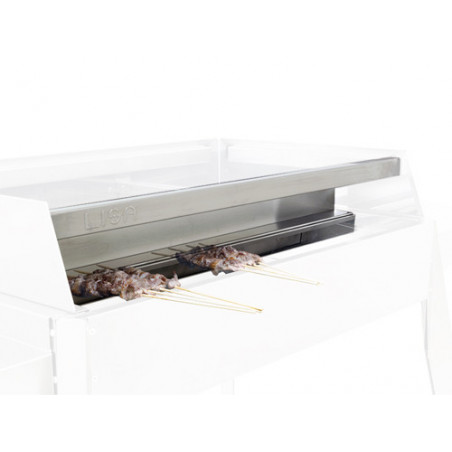 Kit Arrosticini per BBQ Asado – Acciaio inox 60x15x15 cm – Lisa