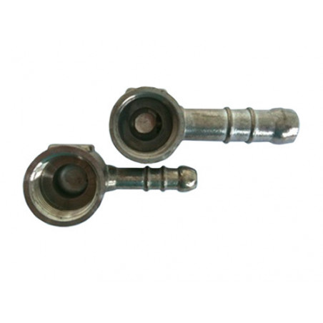 Portagomma a pipa per metano – Attacco femmina 1/2" – Ottone – Uso domestico