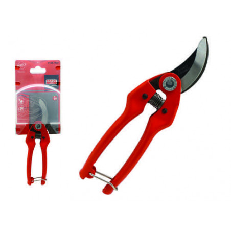 Forbici da giardino – Lunghezza 19 cm – Taglio Ø 15 mm – Manici in acciaio – Bahco