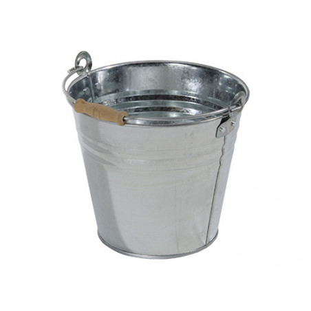 Secchio zincato – Capacità 10 L – Manico in metallo – Uso domestico e professionale – Kasart