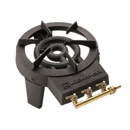 Fornellone a gas Kemper diametro 28,5 cm – doppio bruciatore concentrici – 8,6 kW