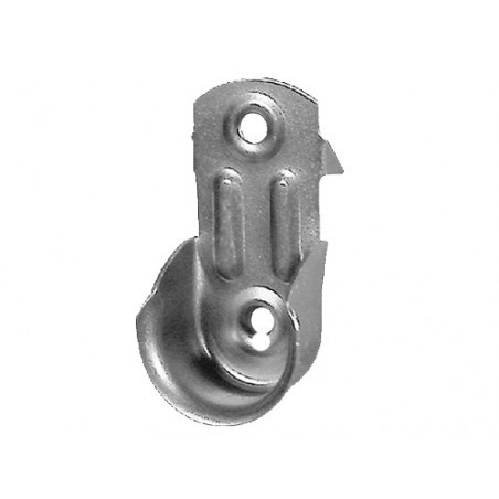 Reggitubi zincati laterali Ø18 mm – confezione da 100 pezzi – modello a poltroncina