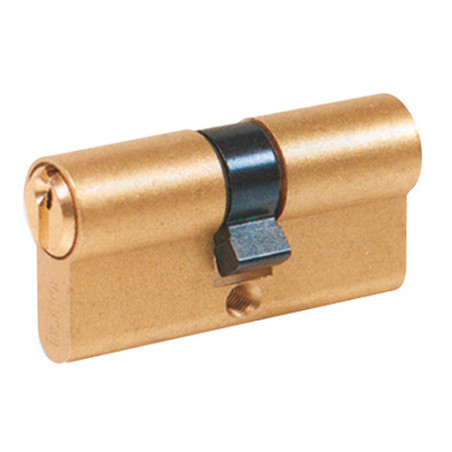 Cilindro decentrato ISEO 8209304074 – 70 mm (30+40) – ottone a 5 perni – camma DIN