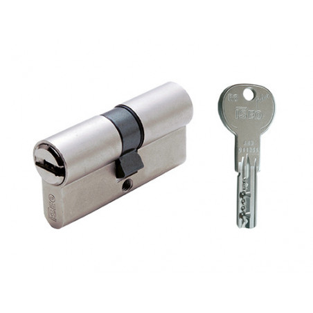 Cilindro europeo ISEO R6 Plus 30-30 mm – 6 perni – sicurezza base – chiavi protette