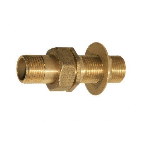 Raccordo diritto in ottone per cassone 1/2" – filettatura maschio – modello A.70B