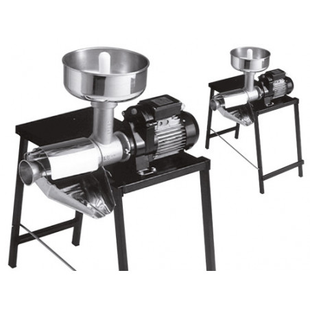 Spremipomodoro elettrico N.5 con banco – Reber 9005N – motore 500W – produzione 150-340 kg/h