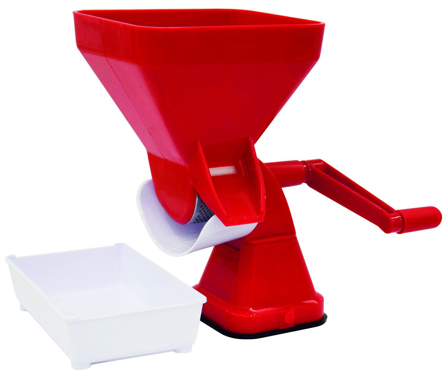 Passapomodoro spremipomodoro manuale Jolly con vaschetta in plastica