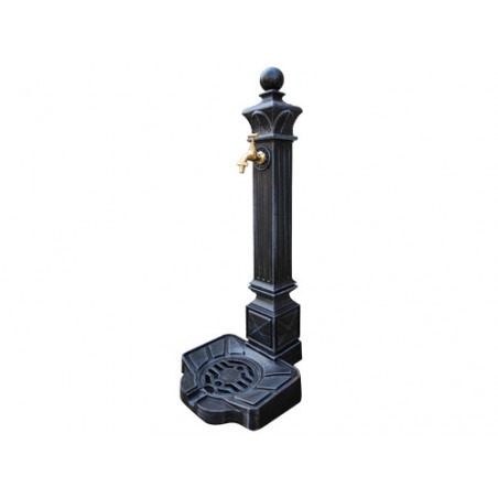 Fontana da giardino in alluminio modello Venere – Design classico – Antracite