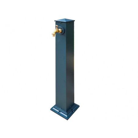 Fontana da giardino in alluminio modello Marte – Stile moderno – Grigio antracite