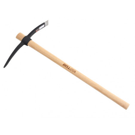 Piccone in acciaio forgiato con manico 1,5 kg – Utensile completo per scavi e lavori edili – Bellota