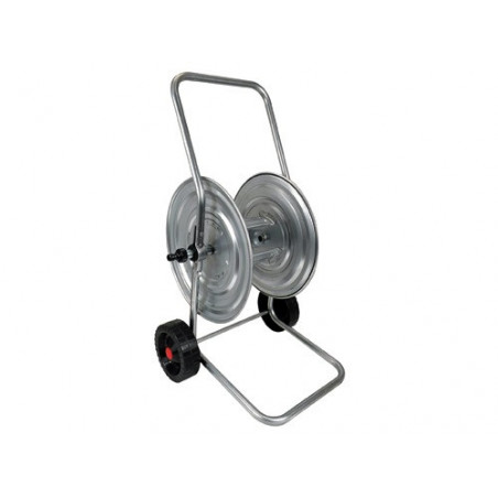 Carrello avvolgitubo zincato 80 metri – Struttura robusta per giardinaggio intensivo –
