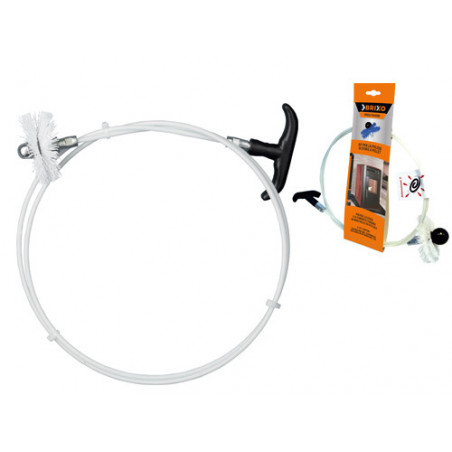 Kit pulizia stufe a pellet Brixo – Scovolo Ø80 mm e asta 2 m