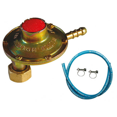 Kit regolatore gas TF curvo Z10168 – Tubo 1 m e fascette incluse
