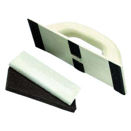 Spugna frattazzo bianca 25x12 cm – Ricambio per pulizia piastrelle – Ancora